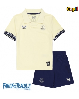 Everton Echipament de Fotbal Replică 2025-26 Copii Deplasare (+ Șorturi)